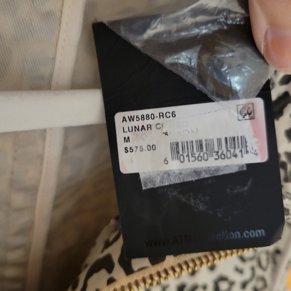 NWT ATM Lunar Combo Leopard Print Field Jacket - Picture 7 of 8